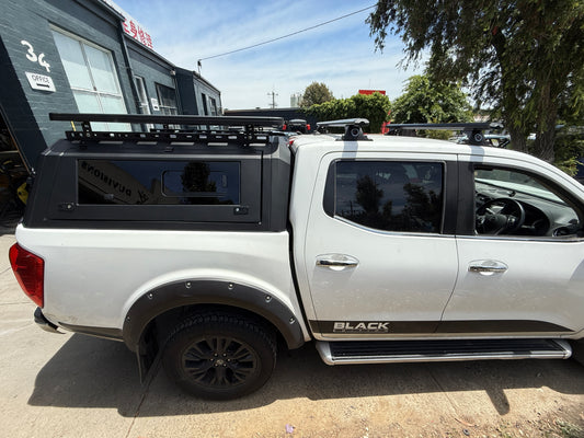 Aluminium Tub Canopy (with side window) For Ford Ranger (MY22-MY26)