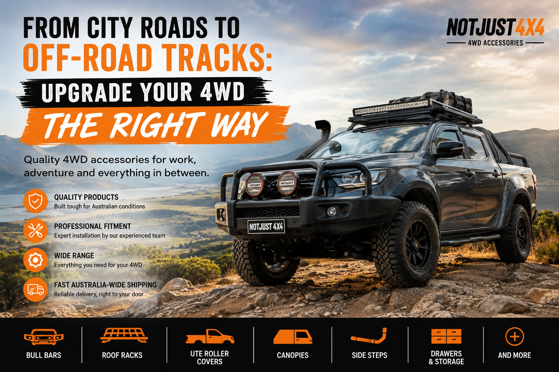 From City Roads to Off-Road Tracks: Upgrade Your 4WD the Right Way