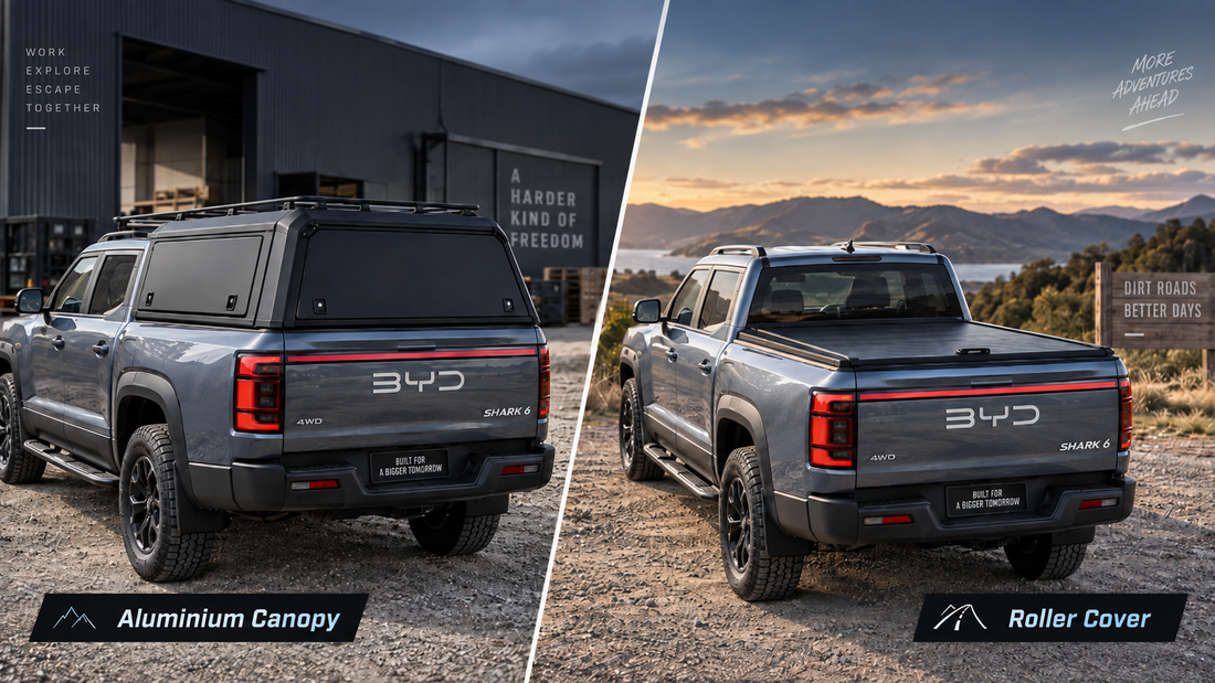 BYD Shark 6 Canopy vs Roller Cover: Which Tub Setup Is Right for You?