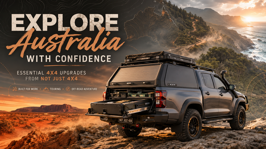 Explore Australia with Confidence: Essential 4x4 Upgrades from Not Just 4X4