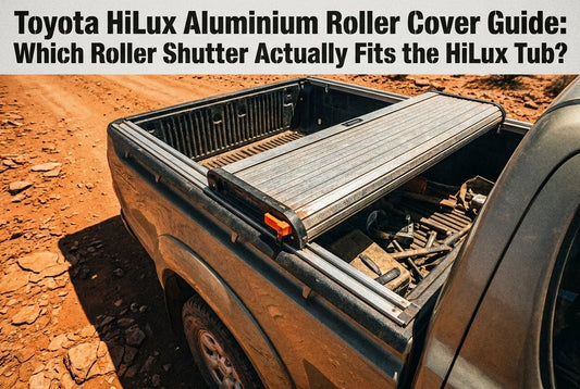 Professional header image for industry analysis: Toyota HiLux Aluminium Roller Cover Guide: Which Roller S...