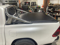 Manual Roller Shutter For Toyota Hilux– installed on Vehicle