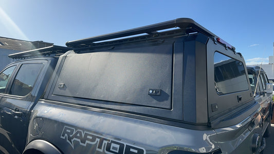 Aluminium Tub Canopy (without side expansion) For Ford Ranger (MY22-MY26)
