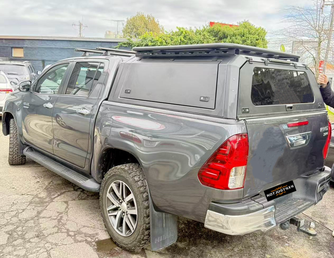 Aluminum Tub Canopy (without side expansion) For Toyota Hilux (MY17-MY26) - Product image 6